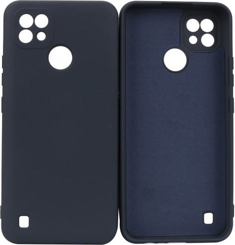 Slim Fit Liquid Back Cover Σιλικόνης Μπλε (Realme C21)