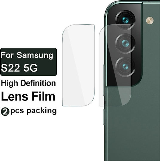 Imak 2τμχ Προστασία Κάμερας Tempered Glass για το Galaxy S22 5G/ S22 Plus 5G