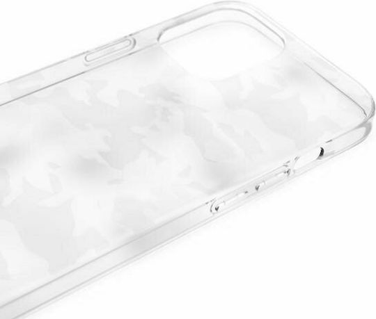 adidas SnapCase Camo Back Cover Σιλικόνης Διάφανο/Λευκό (iPhone 12 Pro Max)