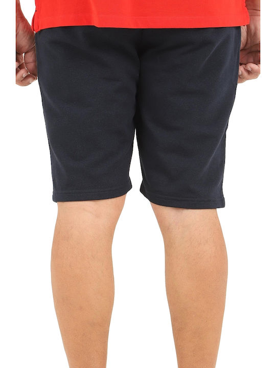 Beverly Hills Polo Club Αθλητική Ανδρική Βερμούδα Navy Μπλε