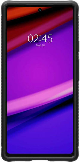 Spigen Rugged Armor Back Cover Silicone 2mm Matte Black (Google Pixel 6a)