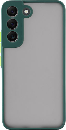 Lime Hardshell Camera Guard Umschlag Rückseite Kunststoff Green With Yellow Keys (Galaxy S22 5G)