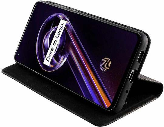Idol 1991 Elite Anti-RFID Book Δερματίνης Μαύρο (Realme 9 5G / 9 Pro)