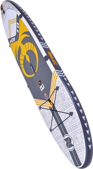 Zray D1 Dual Φουσκωτή Σανίδα SUP με Μήκος 3.05m Γκρι