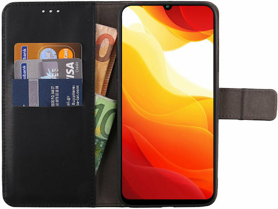 Volte-Tel Allure Magnet Wallet Piele artificială Negru (Xiaomi Mi 10 Lite)
