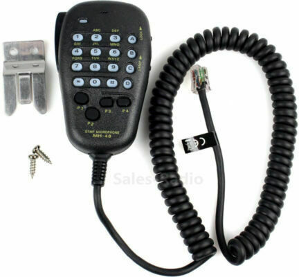 Yaesu MH-48A6JA MH-48A6JA Handmikrofon Funkgerät Kompatibel mit FTM-350 / FT-8900 / FT-8800 / FT-7900 / FT-2900 / FT-1907 / FT-1900