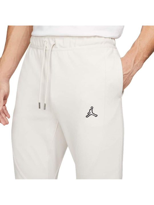 Sweatpants with Elastic Beige