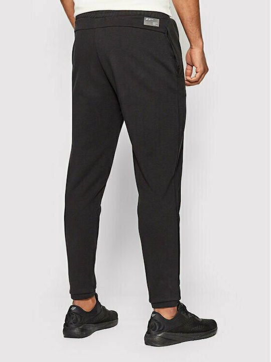 4F Men's Sweatpants with Rubber Black