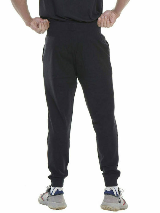 Body Action Men's Sweatpants with Rubber Black