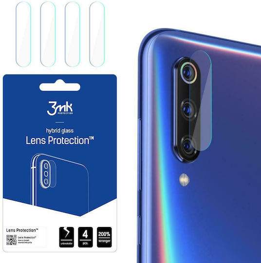 3MK Protecție Lentile 4τμχ Protecție Cameră Tempered Glass Transparent pentru Xiaomi Mi 9T Pro