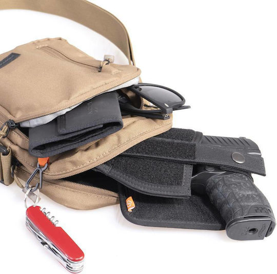 Pentagon Messenger Military Pouch Shoulderbags made of Polyester Khaki 2.40lt