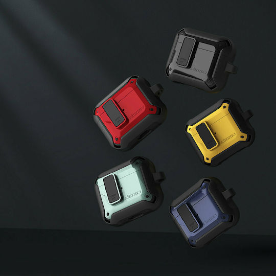 Nillkin Bounce Hülle Synthetisch,Polyester/Cotton/Leather in Schwarz Farbe für Apple AirPods 3