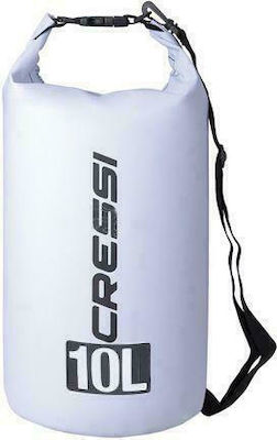 CressiSub Dry Shoulder Bag 10lt White