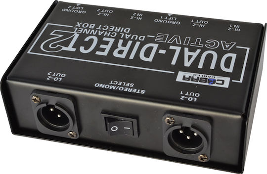 Cobra Passive 2 Channel DI Box