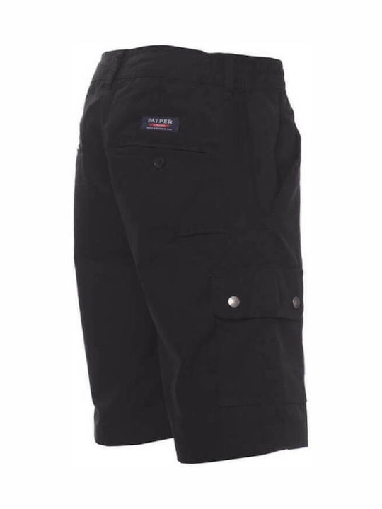 Payper Rimini Summer Work Shorts Black made of Cotton