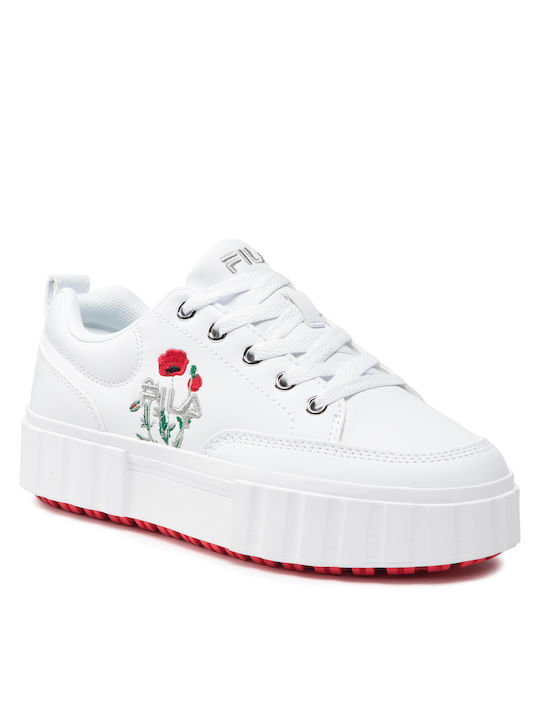 Fila Sandblast P Flatforms Sneakers White