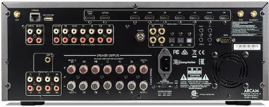 Arcam AVR5 Усилвател Home Cinema 4K 7 Канала 85W/8Ω с Dolby Atmos Черен