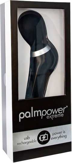 Palm Power Extreme Mini Δονητής Μασάζ 5cm Black