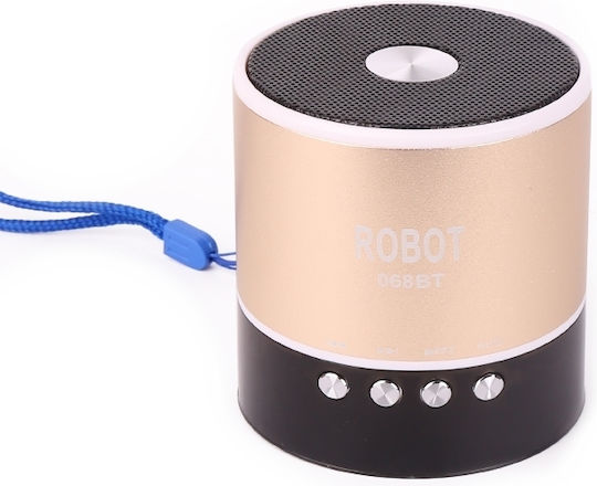 BT 068 Bluetooth Speaker 3W with Radio and Battery Life up to 5 hours Yellow