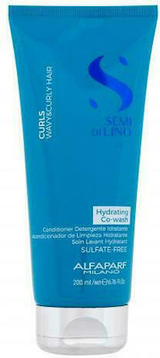 Alfaparf Milano Hydrating Co-Wash Shampoos Hydration for Curly Hair 200ml