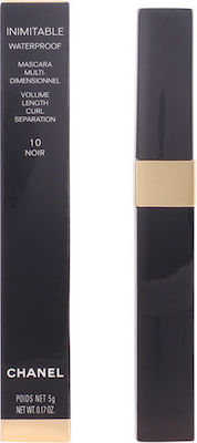 Chanel Inimitable Waterproof Mascara for volume, Curling & Length 10 Noir