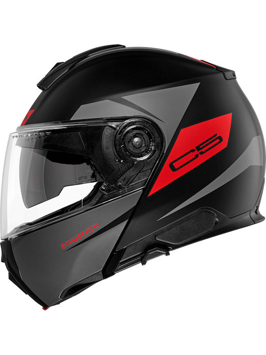 Schuberth C5 Eclipse Anthracite Κράνος Μηχανής Flip-Up ECE 22.06 1640gr με Sunvisor