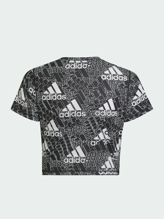 adidas Crop Top Μαύρο