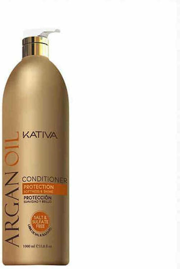 Kativa Argan Oil Балсам за Всички типове Коса 1000мл