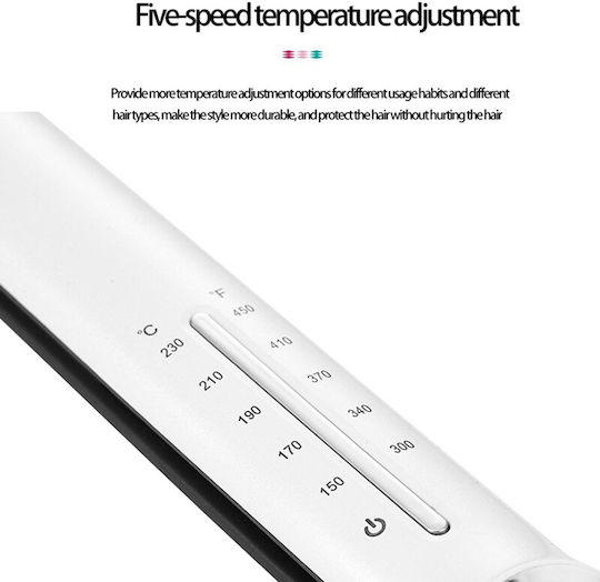 VGR V-566 V-566 Πρέσα Μαλλιών με Κεραμικές Πλάκες 43W