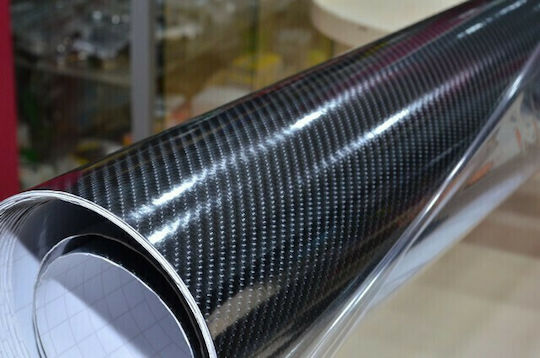 Carbon Αυτοκόλλητη Μεμβράνη Αυτοκινήτου Carbon McCarbon 583 Bubble Free 152 x 20cm σε Μαύρο Χρώμα