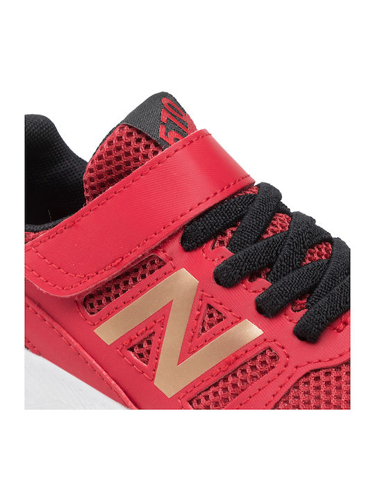 570 Kids Sneakers with Scratch Red