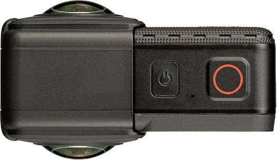Insta360 One RS Twin Edition Action Camera 4K Ultra HD 360° Shooting Underwater Standard With Screen And Wi-Fi Black
