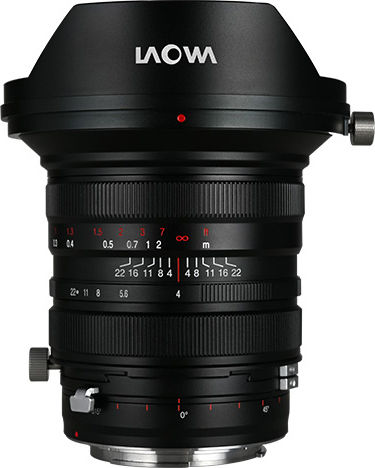 Laowa Full Frame Camera Lens Venus Optics 20mm f/4 Zero-D Shift Wide Angle for Sony E Mount Black