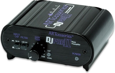 Art DJ Pre II Phono Preamp Black