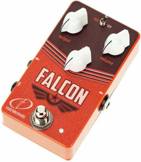 Crazy Tube Circuits Falcon Педал Ефект Overdrive Електрическа китара