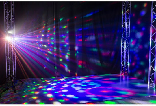 Max Audio Lumina în mișcare LED PAR DMX Partybar10 2x Jellymoon + 2x UV / Strobe RGBW