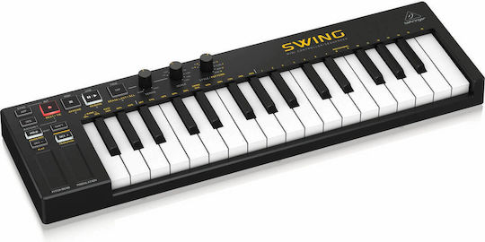 Behringer Midi-Tastatur Swing mit 32 Tasten Schwarz