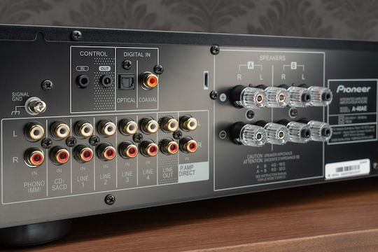 Pioneer A-40AE Integrated Hi-Fi Amplifier Stereo 60W/4Ω 30W/8Ω A40AEBMGP Black