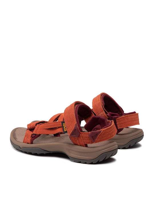 Women's Flat Sandals Sporty Orange