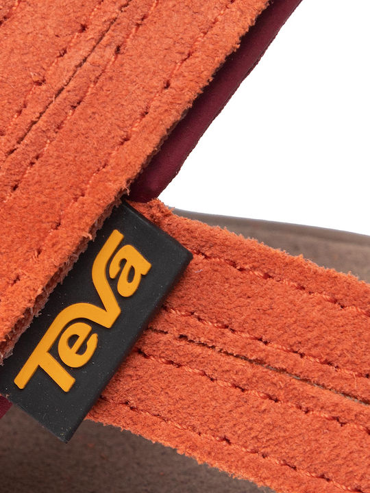 Women's Flat Sandals Sporty Orange