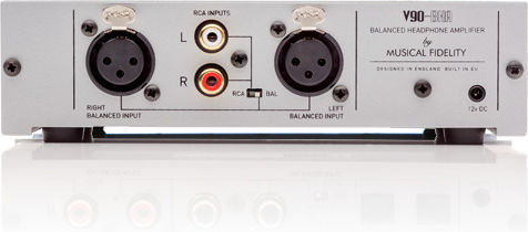 Musical Fidelity V90-BHA Desktop Analog Headphone Amplifier
