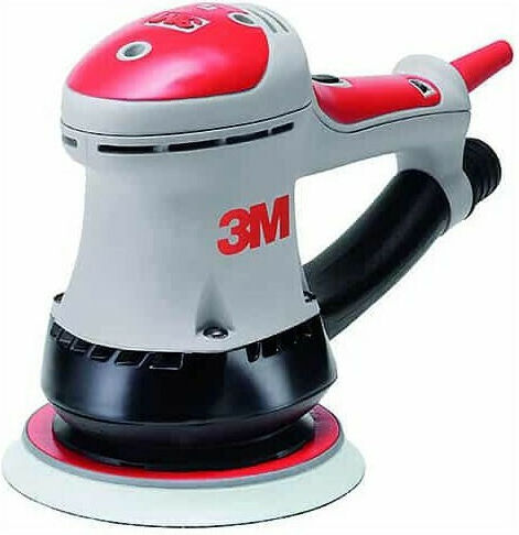 3M 64384 Ексцентрично Трибе 150мм Електрически 450W с Регулиране на Скоростта и със Система за Аспирация