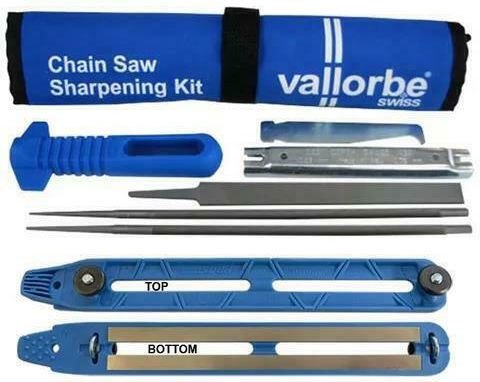 Vallorbe Sharpener Chainsaw Hand Tool with Case LC10082-532