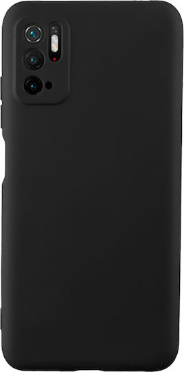 Idol 1991 Velvet Задна корица Силикон Черен (Poco M3 Pro)