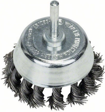 Bosch 2608622050 Wire Brush Bell with Bristles for Drill 65mm