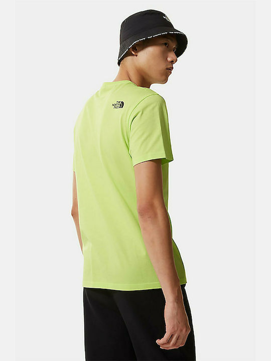 The North Face Essentials Classic Ανδρικό T-shirt Πράσινο Μονόχρωμο