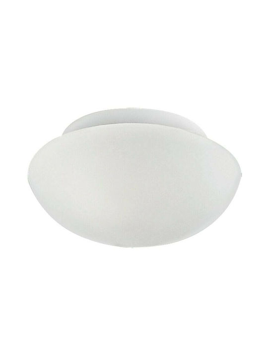 Eglo Ella Ceiling Mount Light Bathroom 28cm White with Socket E27