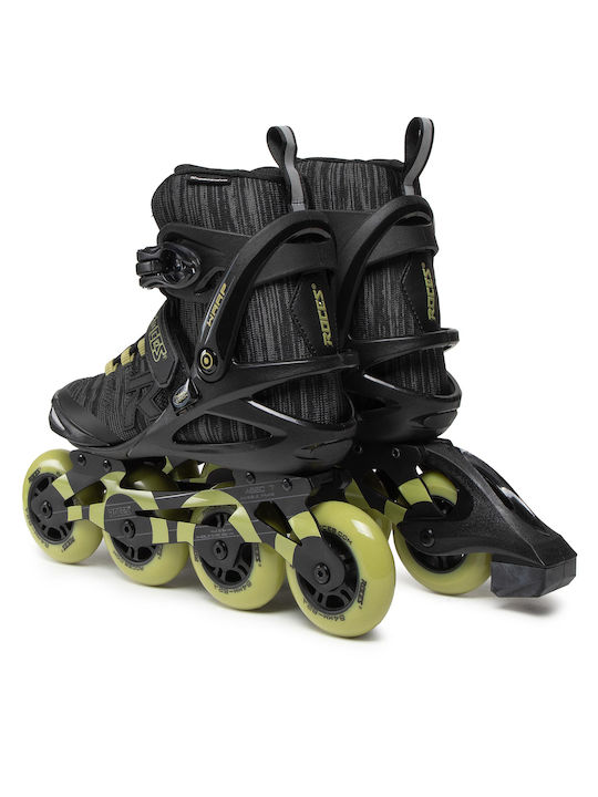 Roces Warp Thread Tif Inline Rollers Μαύρα Ενηλίκων