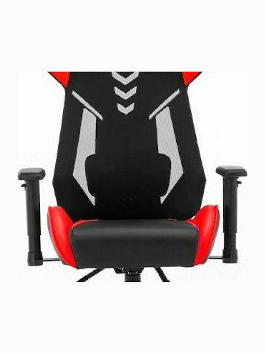 Havit GC935 Καρέκλα Gaming Δερματίνης με Ρυθμιζόμενα Μπράτσα Black / Red