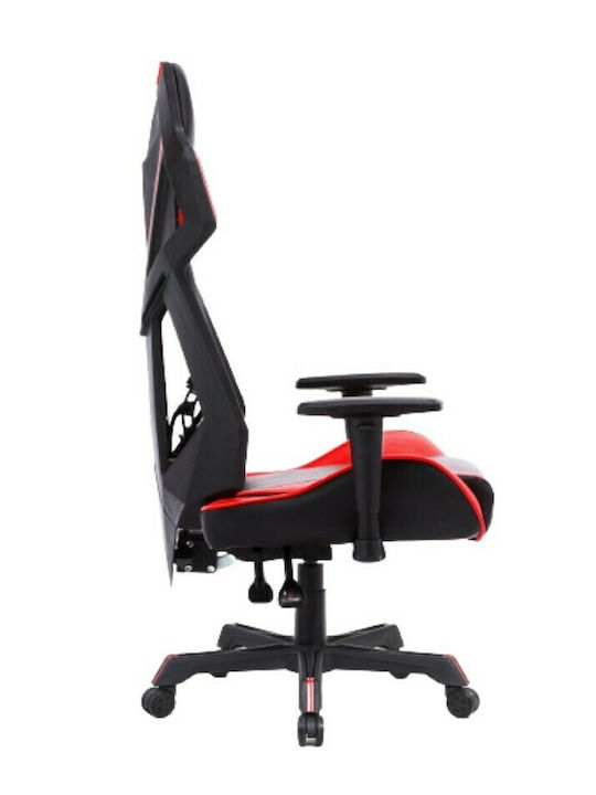 Havit GC935 Καρέκλα Gaming Δερματίνης με Ρυθμιζόμενα Μπράτσα Black / Red